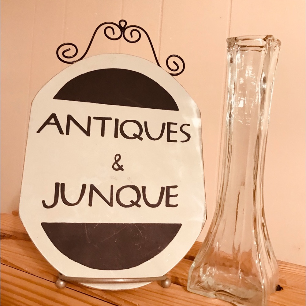 Europa Vintage (1986) Profile 1406 Clear Bud Vase